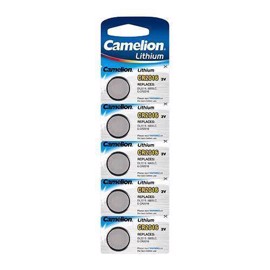 CR2016 Camelion 3V Lithium batterier 5 pak